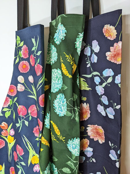 Hydrangea & Snapdragon Adults Kitchen Apron