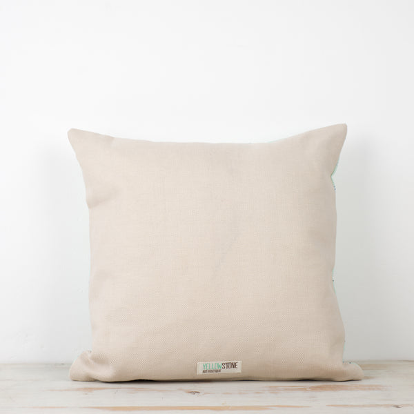 Mint Bikes Cushion - Yellowstone Art Boutique