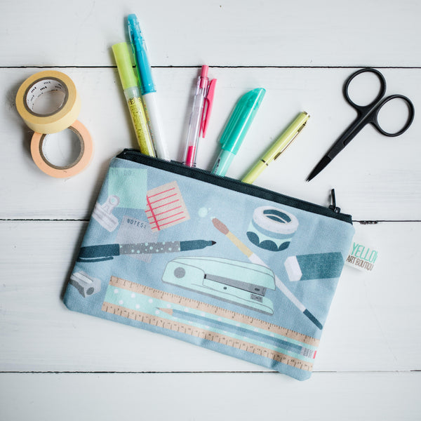 Stationery Pencil Case - Yellowstone Art Boutique
