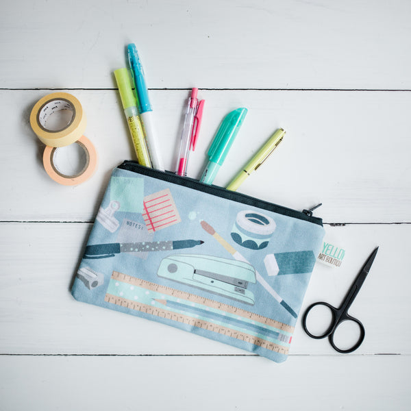 Stationery Pencil Case - Yellowstone Art Boutique