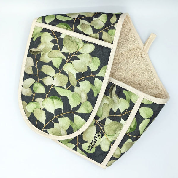 Eucalyptus Grey Luxury Oven Gloves