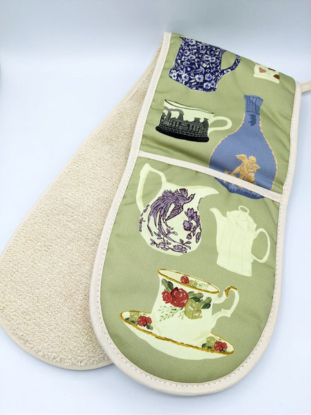 Stoke Pottery Luxury Oven Gloves