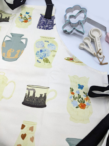 Stoke Pottery Adults Kitchen Apron