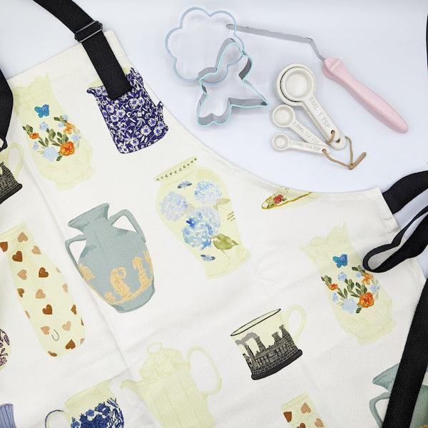 Stoke Pottery Adults Kitchen Apron