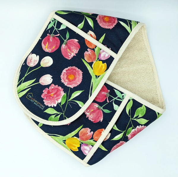 Peony & Tulip Luxury Oven Gloves
