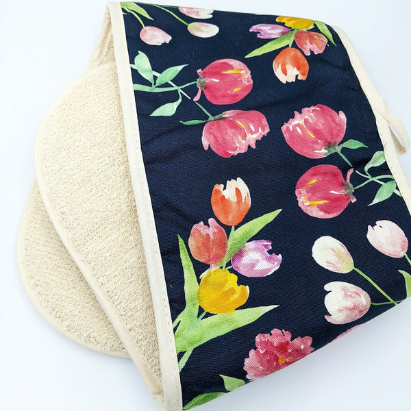 Peony & Tulip Luxury Oven Gloves