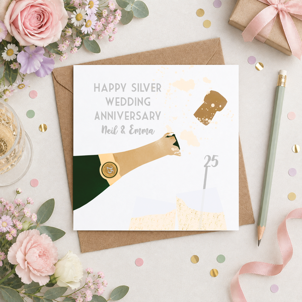 Personalised Special Anniversary Card - Yellowstone Art Boutique