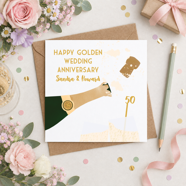Personalised Special Anniversary Card - Yellowstone Art Boutique