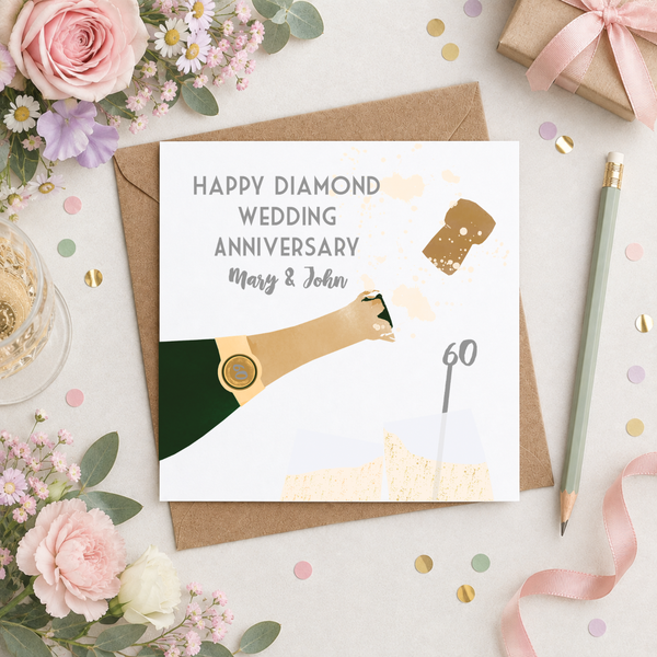 Personalised Special Anniversary Card - Yellowstone Art Boutique