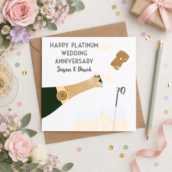 Personalised Special Anniversary Card - Yellowstone Art Boutique