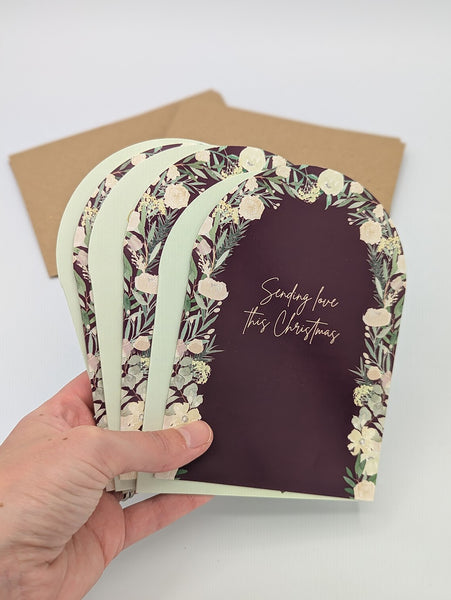 Christmas Tree & Arch Card Pack