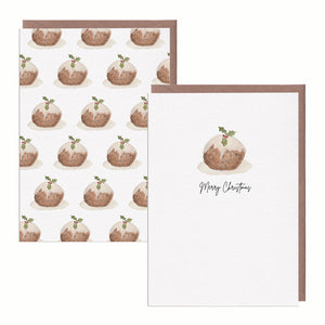 Christmas Pudding Card Pack