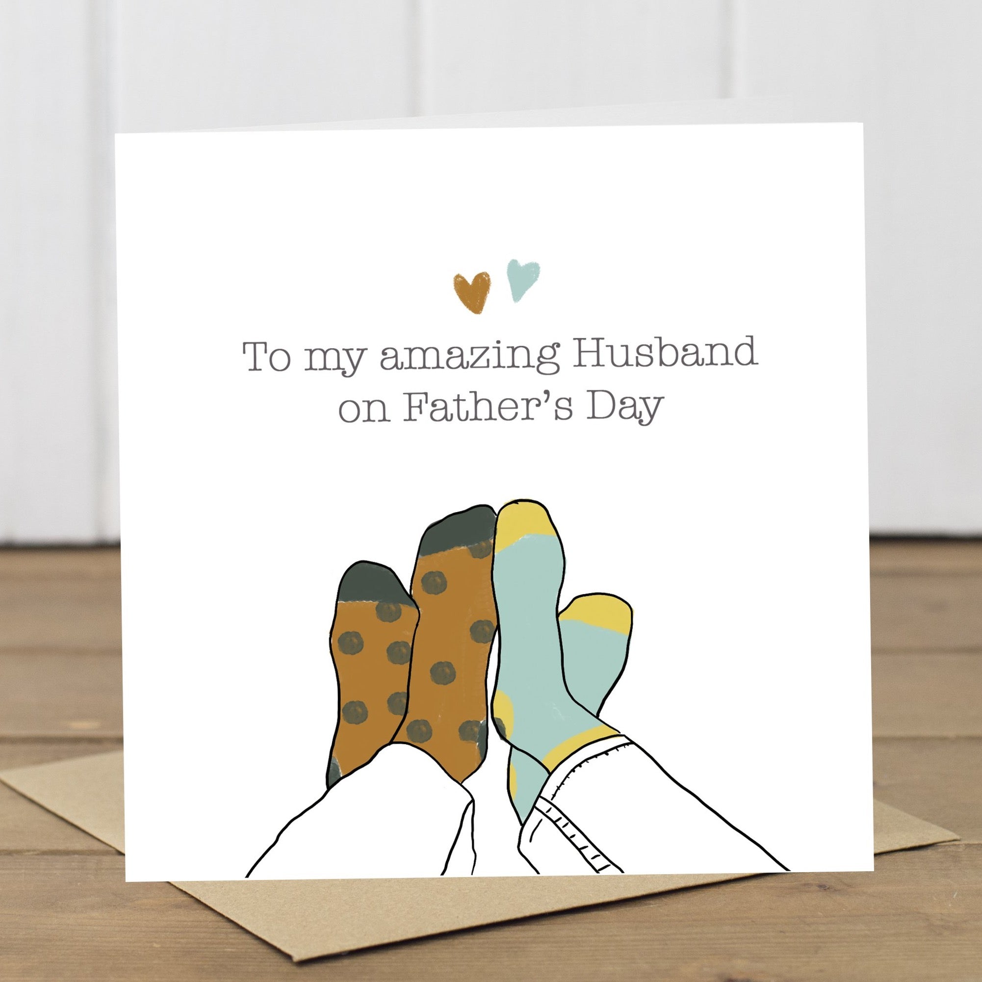 Husband on Father's Day Card - Yellowstone Art Boutique