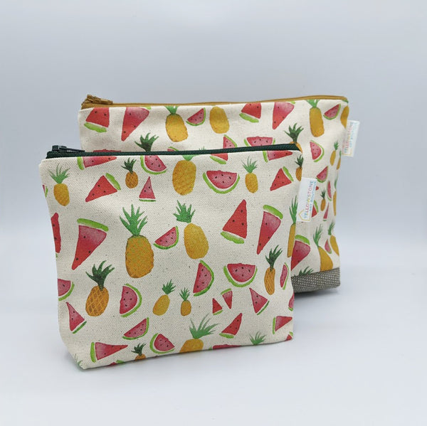 Fruity Watermelon Pineapple Wash Bag - Yellowstone Art Boutique