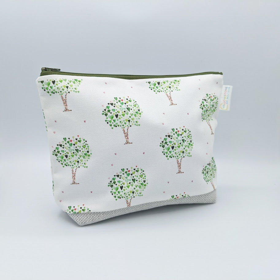 Green Tree Wash Bag - Yellowstone Art Boutique
