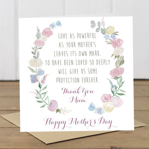 A Mother's Love Mother's Day Card - Yellowstone Art Boutique