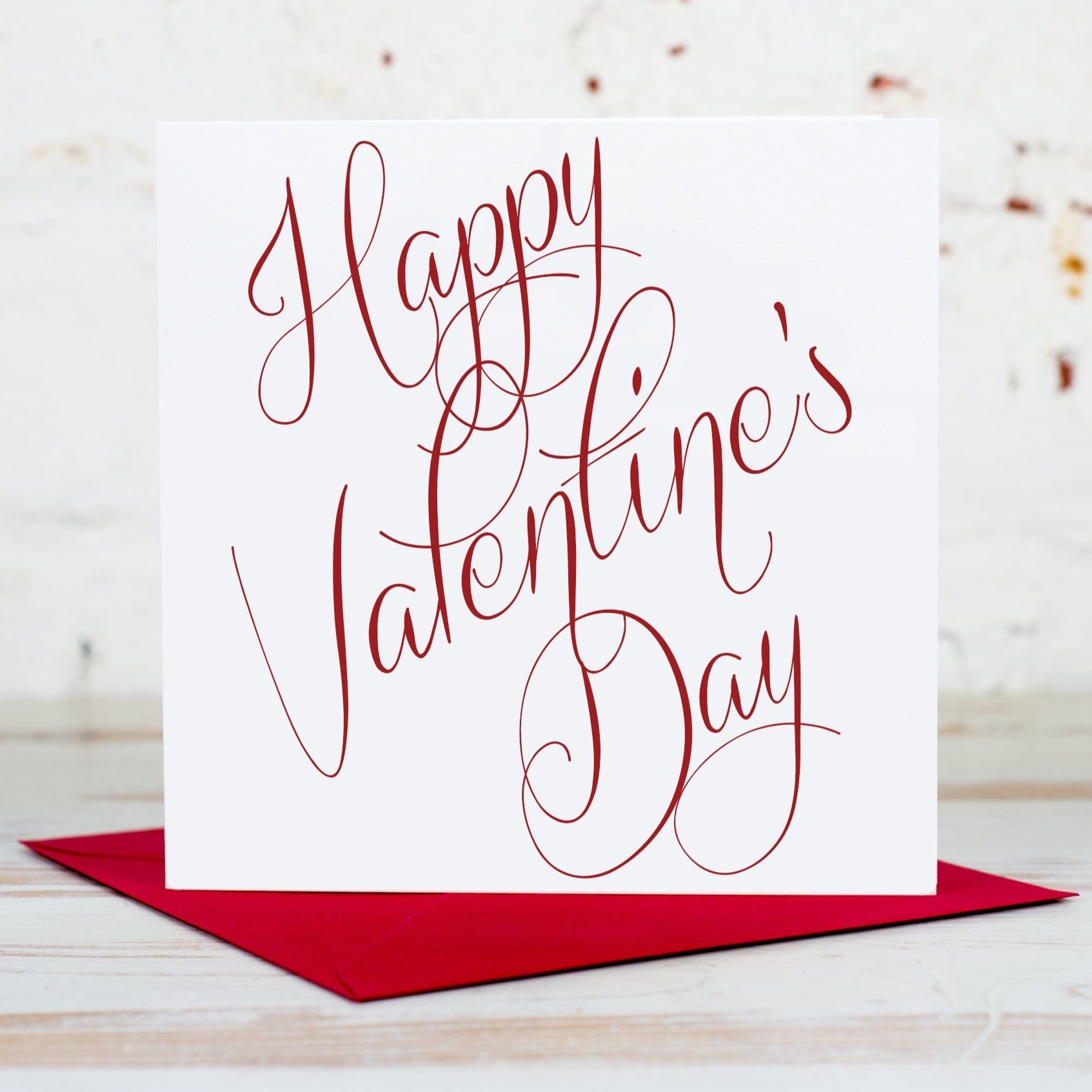 Happy Valentine's Day Card - Yellowstone Art Boutique