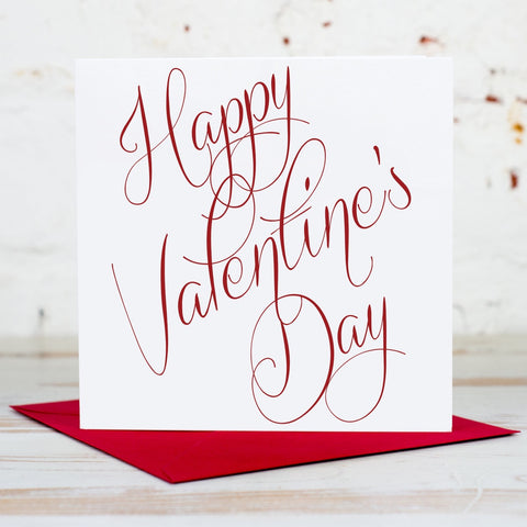 Happy Valentine's Day Card - Yellowstone Art Boutique