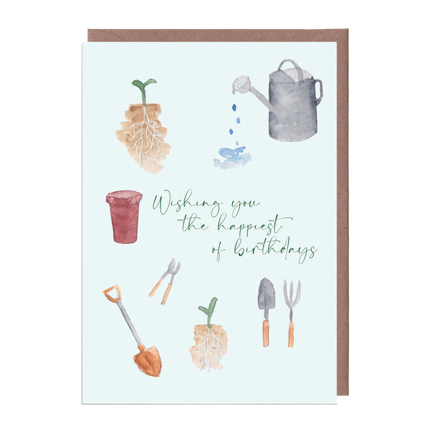 Gardening Birthday Card - Yellowstone Art Boutique