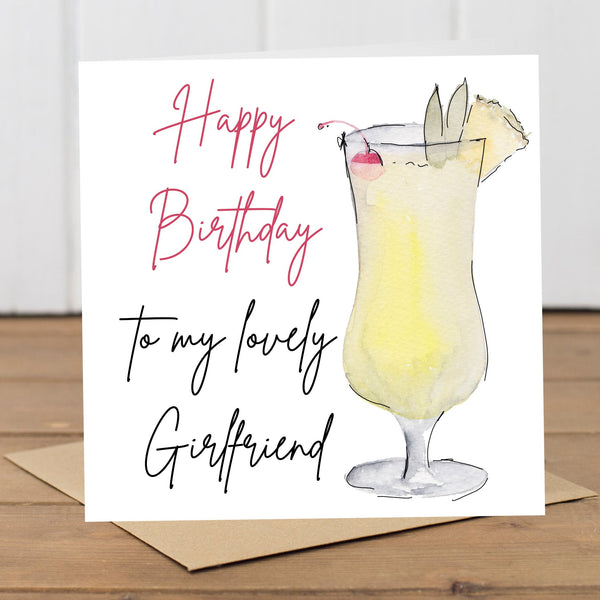 Personalised Cocktail Any Occassion Card